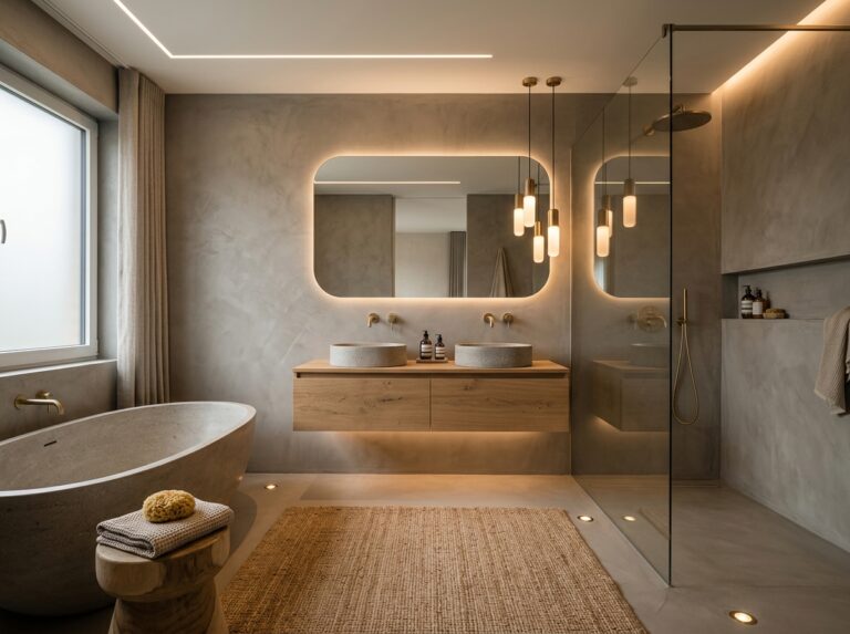 Luxe Badkamers met Beton Ciré