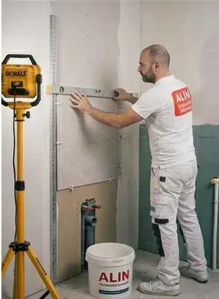 wanden voor bereiden hoek profielen
